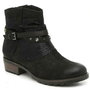 TAMARIS Matmix Western Studded Ankle Booties Boots 7